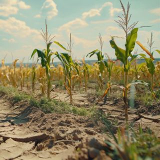 Corn water stress