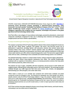 ELICIT Plant_AgTech Breakthrough Awards_2025_EN_Final