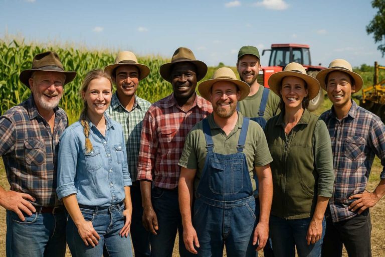 Worldwide farmers