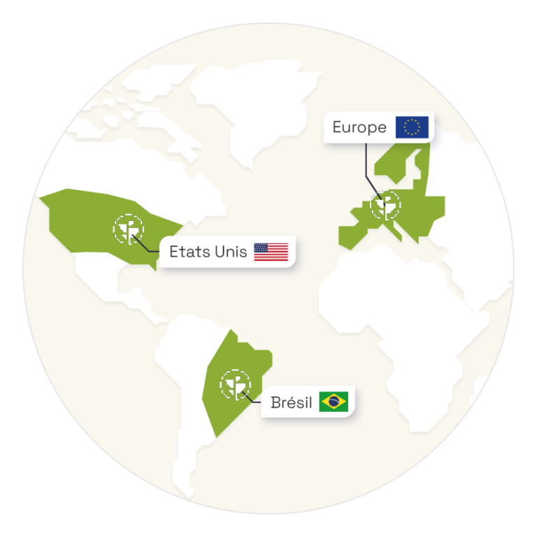 Carte du monde Elicit Plant