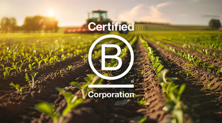 Elicit Plant oficjalnie z certyfikatem B Corp™: Uznanie dla naszego zaangażowania w zrównoważone rolnictwo