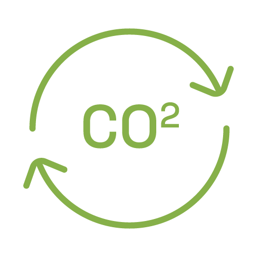 Carbon footprint icon